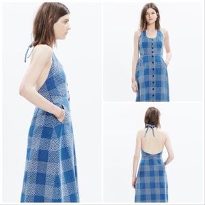 Madewell Rivet & Thread Japanese Denim Dress S